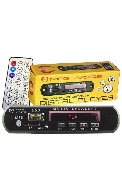 Magicvoice USB-SD-MMC-Bluetooth Mikrofonlu Çevirici Digital Player