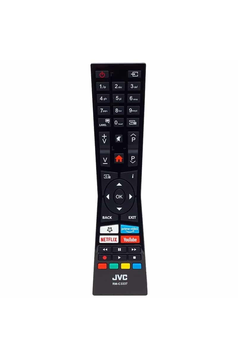 Jvc RM-C3337 Netflix-Youtube-Prime Video Tuşlu Lcd-Led Tv Kumanda