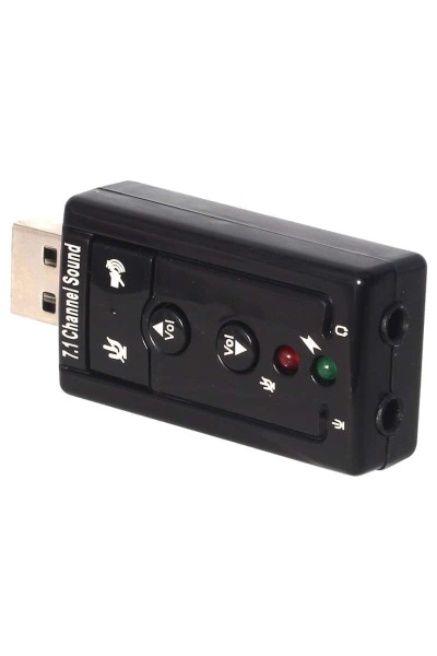 7.1 Ch USB 2.0 Ses Kartı