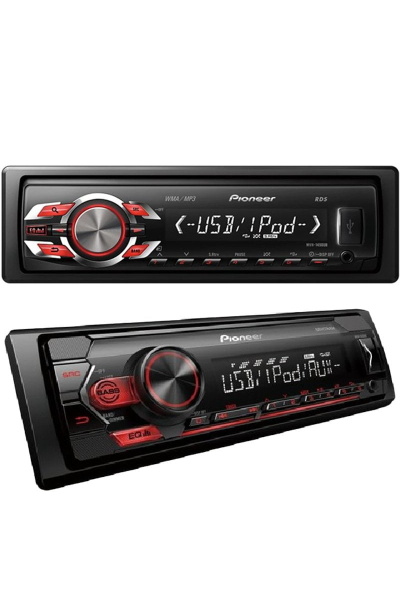 Pioneer MVH-S125UI USB-FM Mekaniksiz Kumandalı Oto Teyp