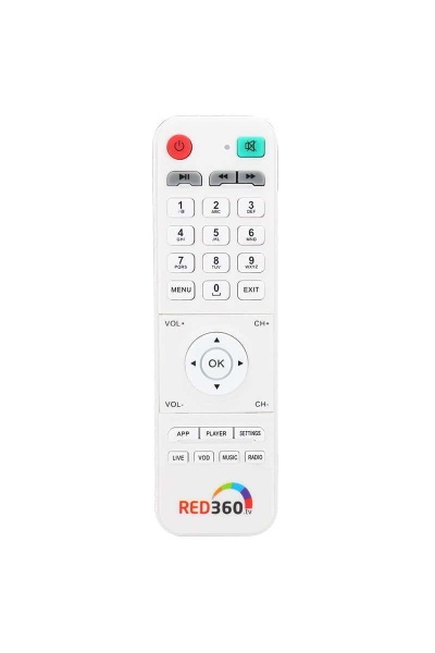 Redline RED360 Ipbox Uydu Alıcı Kumandası